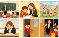 Комикс «Ученики – зеркало педагога»